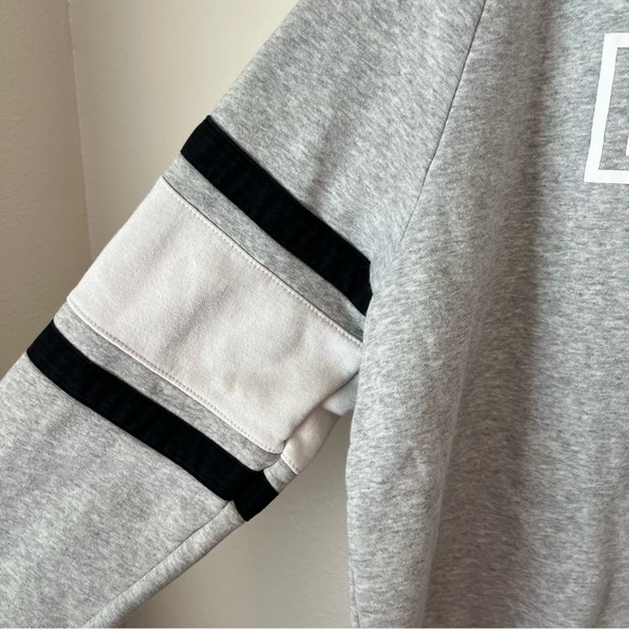 Nike NSW Air Fleece Crew Sweatshirt Gray - Picture 3 of 6